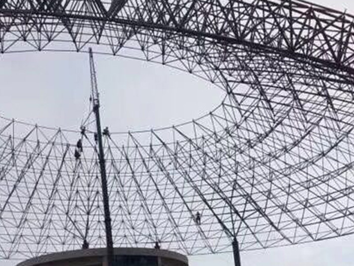 呼和浩特篮球馆球形网架厂家价格